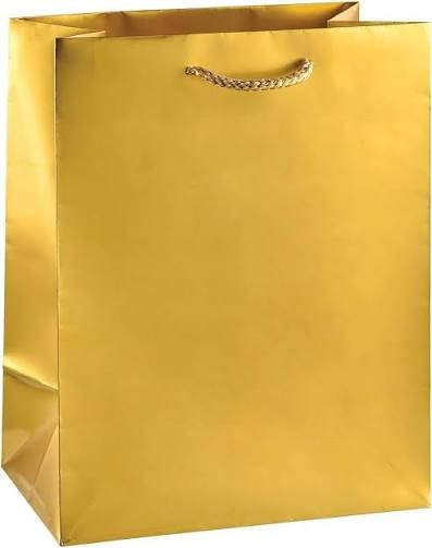 Med Gift Bag Gold