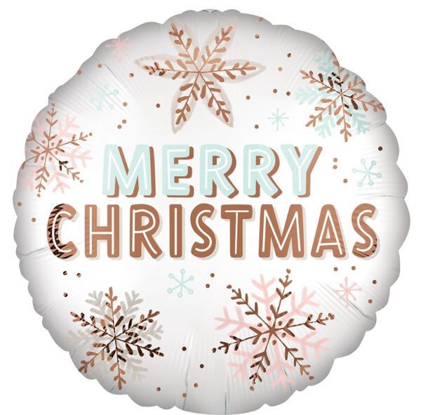 Merry Christmas Winter White 18"