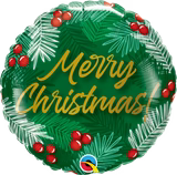 Christmas Green N Berries 18"
