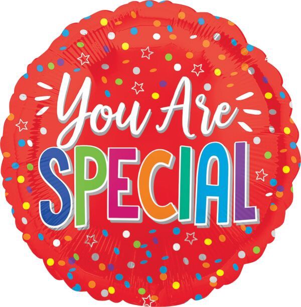 You Are Special 18" Red