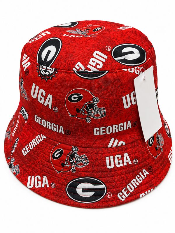 College Hat Bucket Georgia UGA Adult