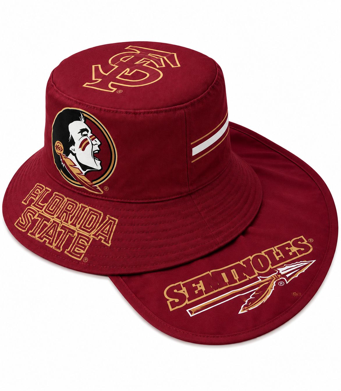 College Hat Bucket Cape Florida State FSU