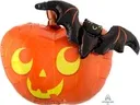 31" Multi-Balloon Pumpkin &amp; Bat Foil Balloon