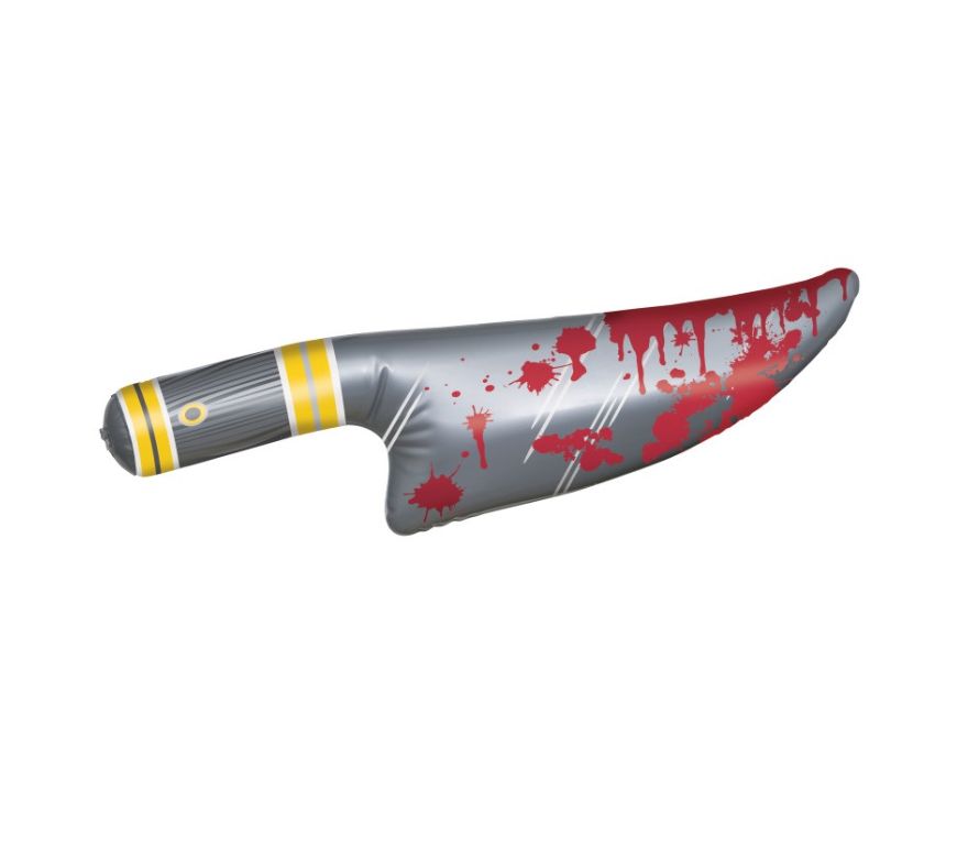 Inflatable Horror Knife  6.75 x .38 x 8.75 IN