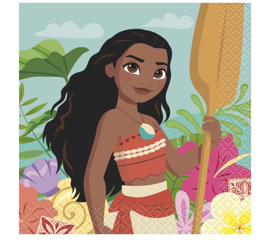 Moana Beverage Napkins