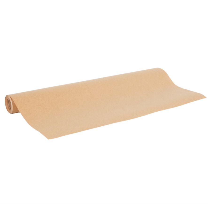 40" x 100' 60 lb. Brown Paper Roll Table Cover
