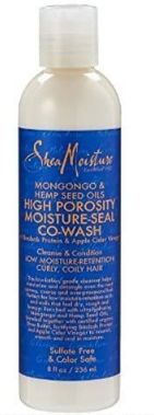 SHEA MOISTURE MONGONGO &amp; HEMP SEED OILS HIGH POROSITY CO-WASH 8OZ