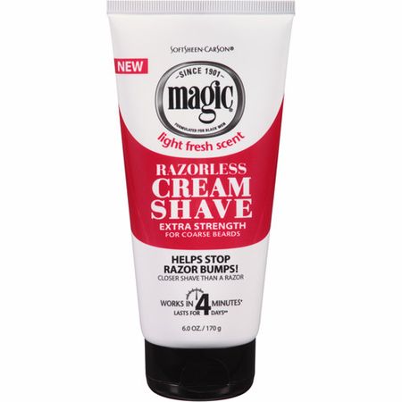 SSC MAGIC SHAVE RAZORLESS CREAM SHAVE EX STRENGTH (RED)6OZ