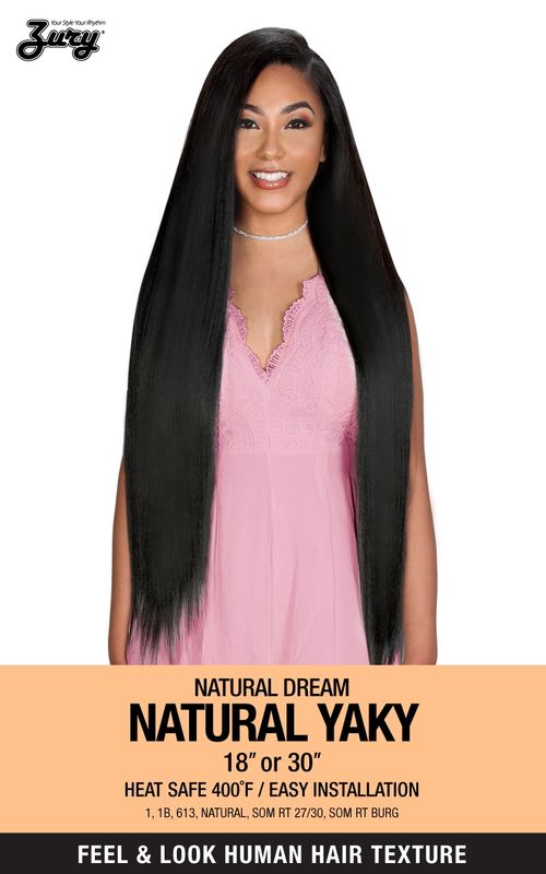ZURY HOLLYWOOD NATURAL DREAM YAKI 30'' #NATURAL