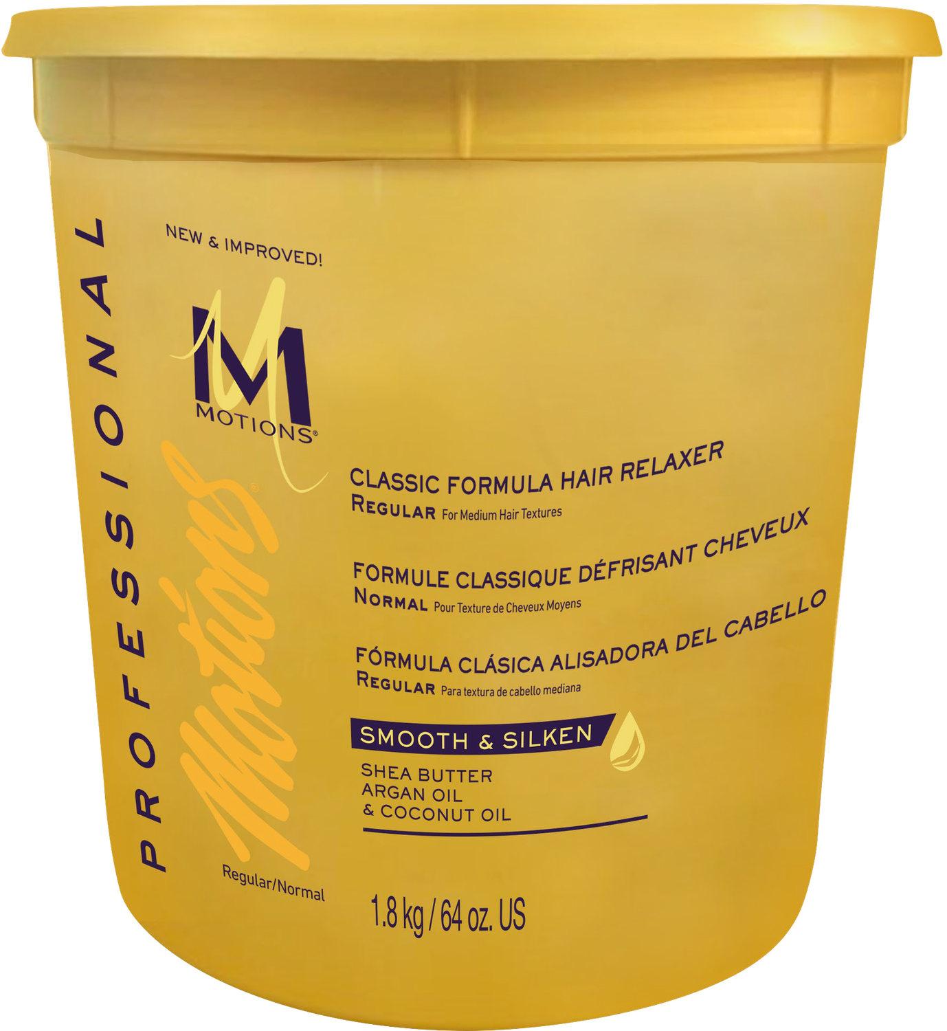 MOTIONS SMOOTH &amp; STRAIGHTENING HAIR RELAXER (REG) 64OZ