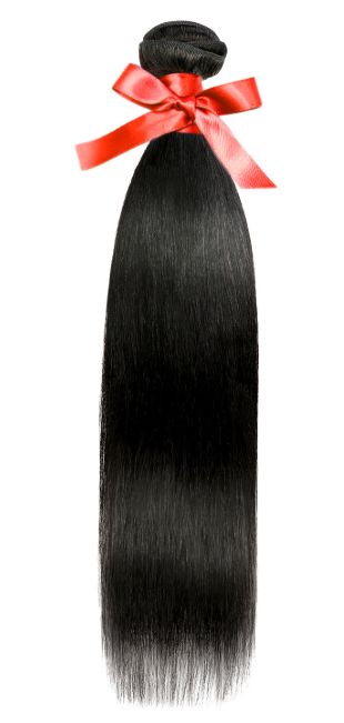 7A ALIBA NATURAL STRAIGHT WVG NATURAL BLACK 12"