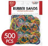500 PC RUBBER BAND-ASSORT
