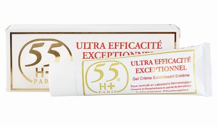 55H+ EFFICACITE EXCEPTIONNEL GEL CREME 1OZ/30ML