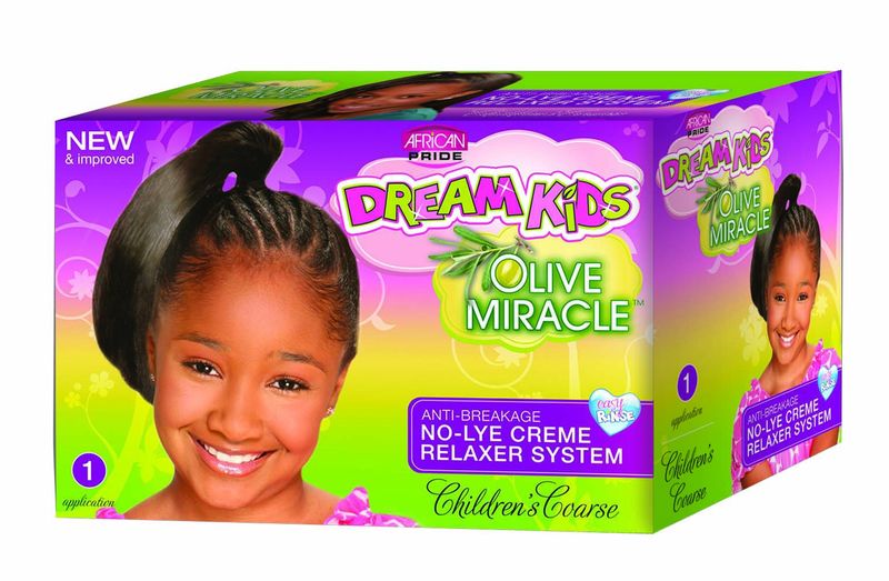 AFRICAN PRIDE DREAM KIDS OLIVE MIRACLE RELAXER COARSE