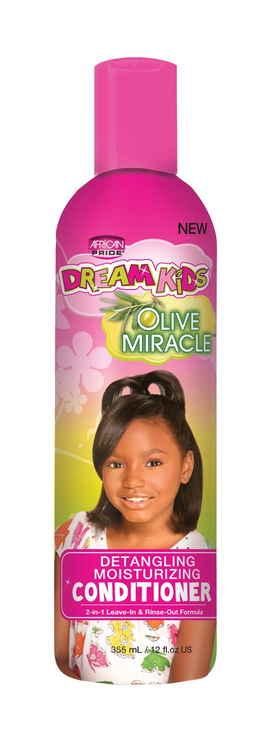 AFRICAN PRIDE DREAM KIDS OLIVE MIRACLE MOISTURIZER CONDITIONER 12OZ
