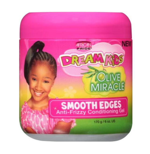 AFRICAN PRIDE DREAM KIDS OLIVE MIRACLE SMOOTH EDGES GEL 6OZ