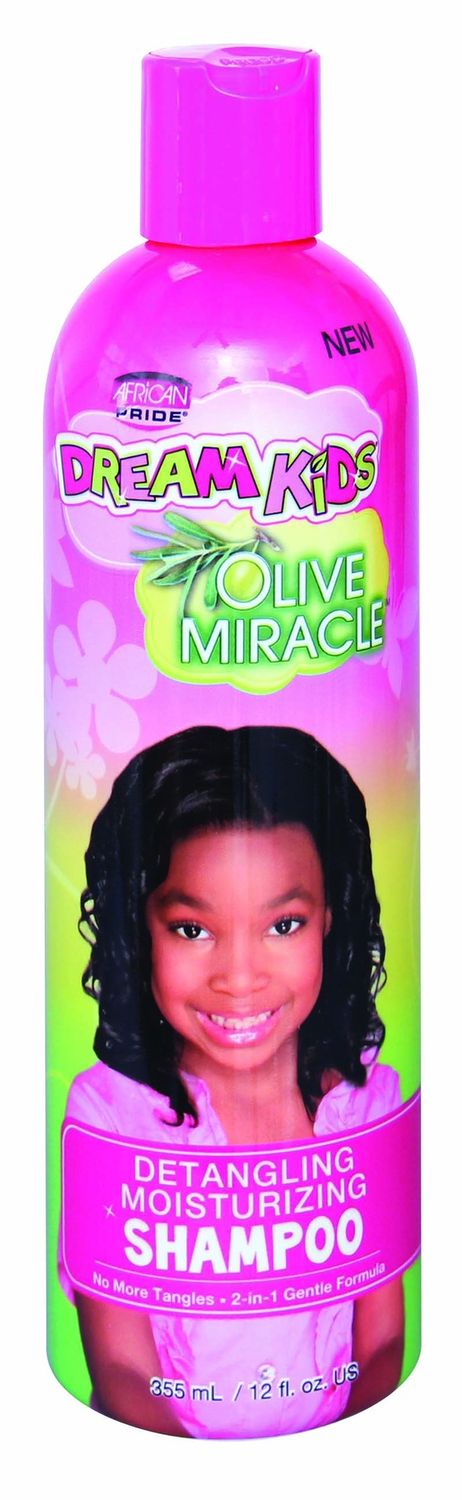 AFRICAN PRIDE DREAM KIDS OLIVE MIRACLE DETANGLING SHAMPOO 12OZ