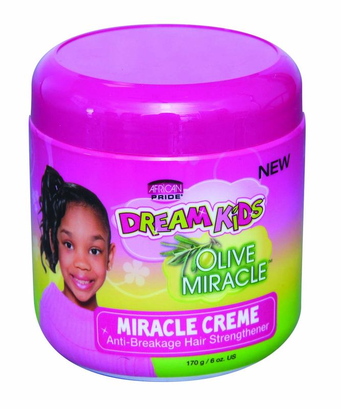 AFRICAN PRIDE DREAM KIDS OLIVE MIRACLE CREAM 6OZ