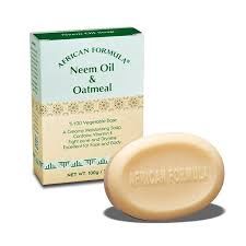 AFRICAN FORMULA NEEM &amp; OATMEAL SOAP 3.5OZ