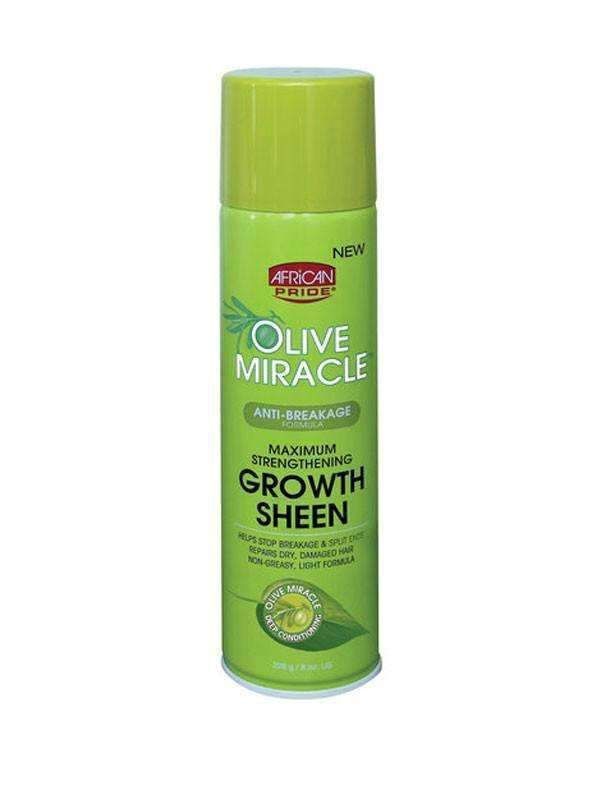 AFRICAN PRIDE OLIVE MIRACLE GROWTH SHEEN 8OZ