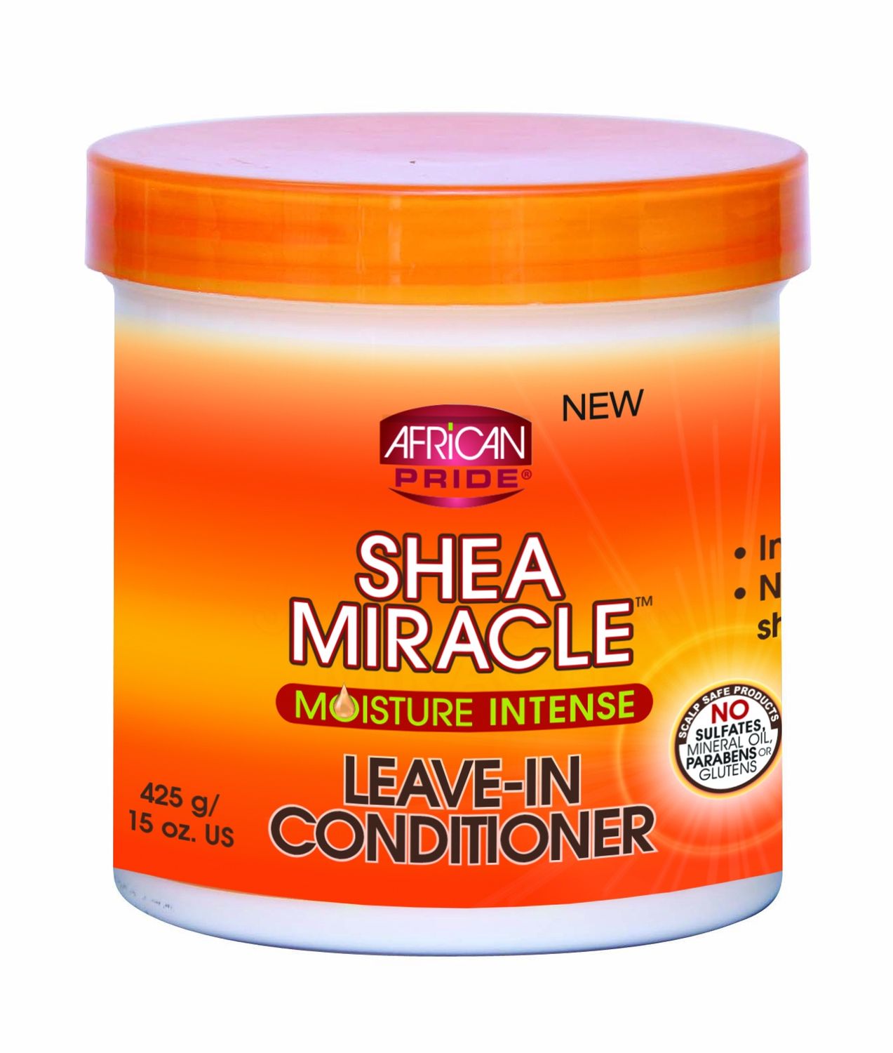 AFRICAN PRIDE SHEA BUTTER MIRACLE LEAVE IN CONDITIONER 15OZ