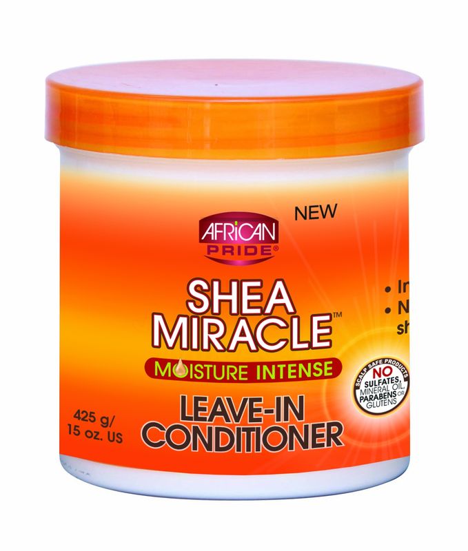 AFRICAN PRIDE SHEA BUTTER MIRACLE LEAVE IN CONDITIONER 15OZ