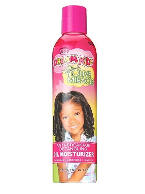 AFRICAN PRIDE DREAM KIDS OLIVE MIRACLE OIL MOISTURIZER LOTION 12OZ