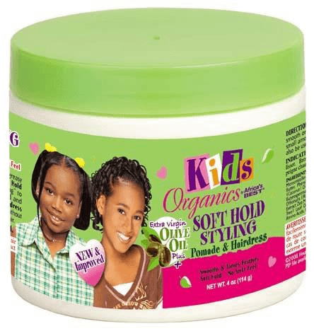 AFRICAS BEST KIDS ORG SOFT HOLD STYLING POMADE&amp;HAIRDRESS 4OZ
