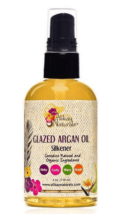 ALIKAY NATURALS GLAZED ARGAN OIL SILKENER 4OZ
