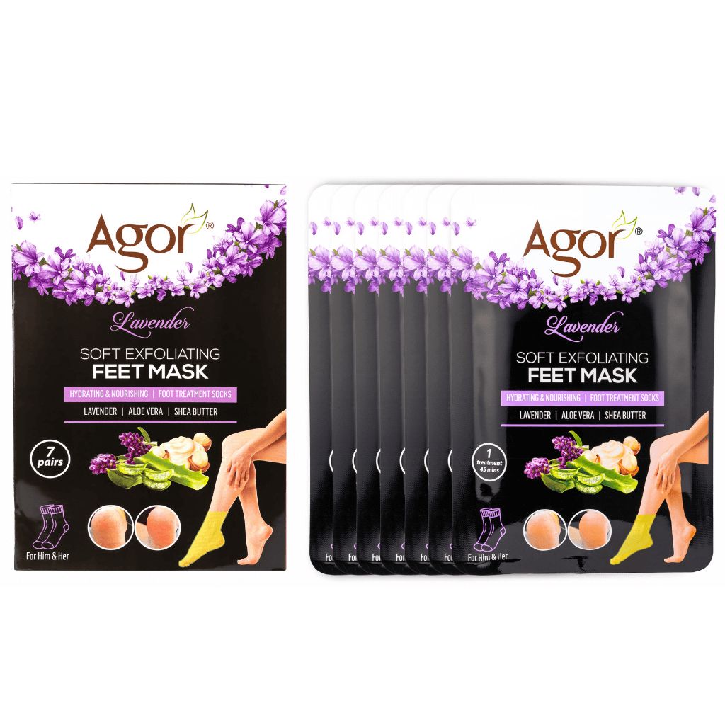 AGOR LAVENDER FEET MASK 7 PAIRS