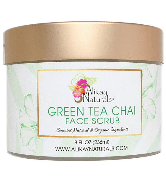 ALIKAY NATURALS GREEN TEA CHAI FACE SCRUB 8OZ