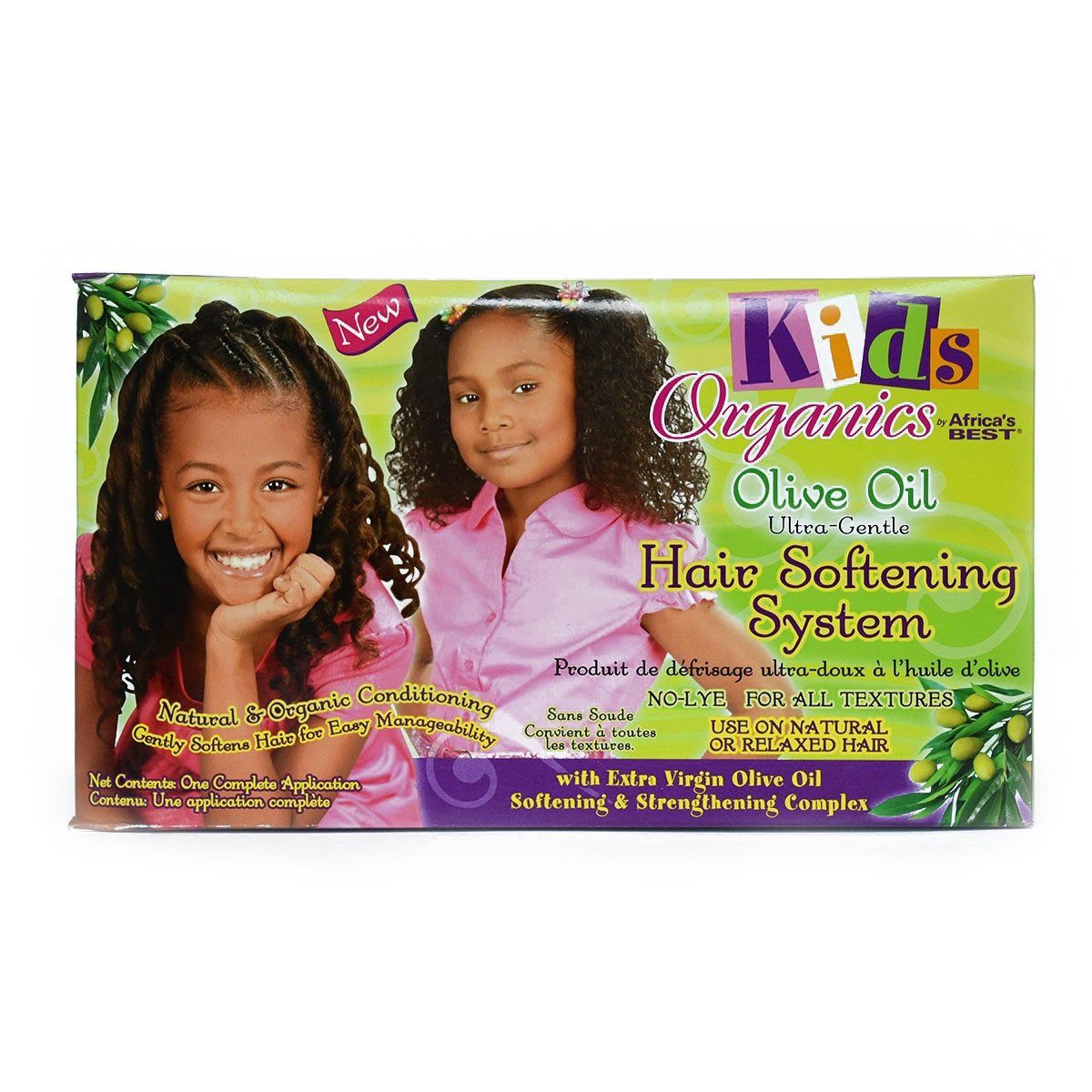 AFRICAS BEST KIDS HAIR SOFTENING SYSTEM KIT