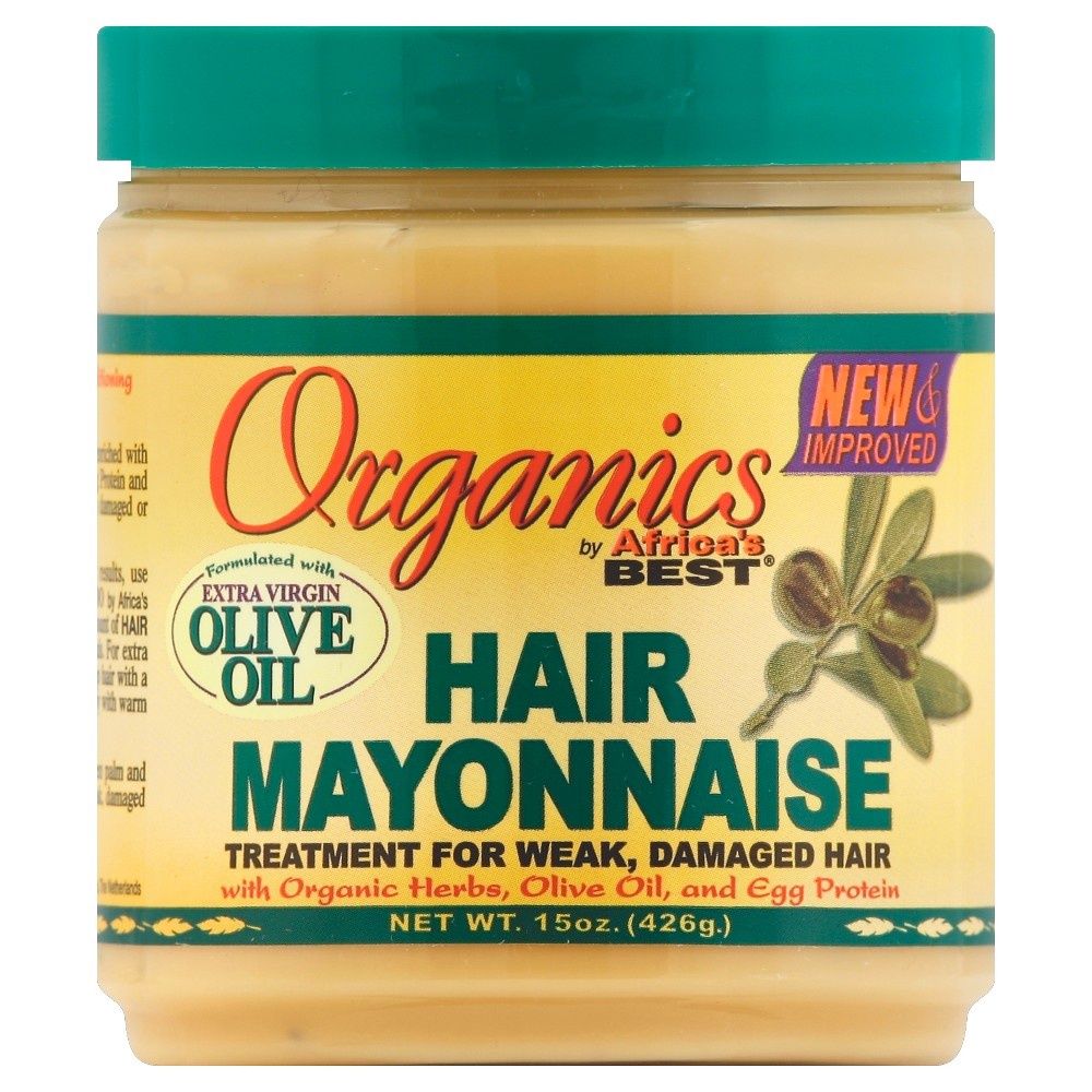 AFRICAS BEST ORG OLIVE OIL HAIR MAYONNAISE 15OZ