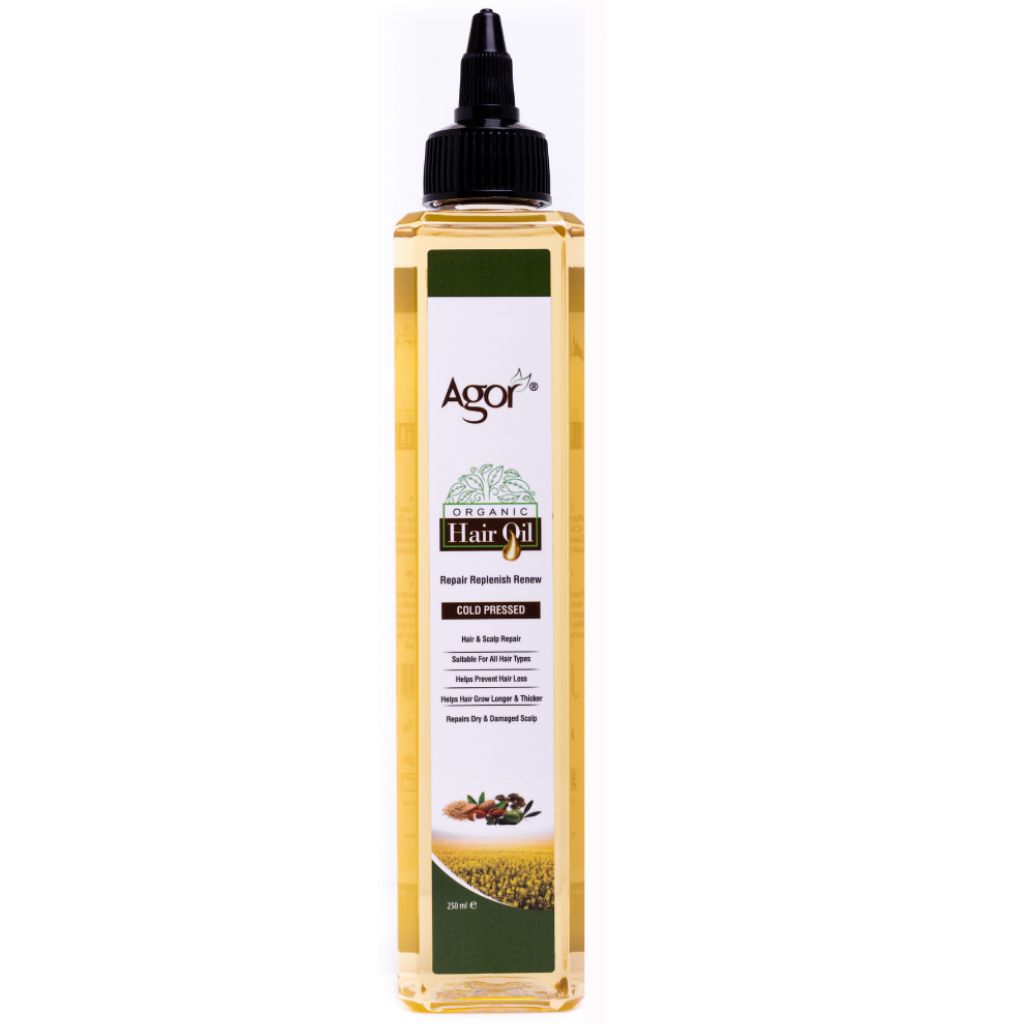 AGOR ORGANIC HAIR OIL 250ML