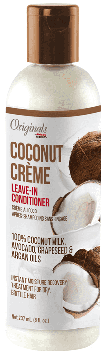 AFRICAS BEST ORG COCONUT CREME LEAVE IN CONDITIONER 8OZ