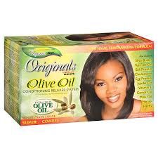 AFRICAS BEST ORGANICS OLIVE OIL CONDITIONING SUPER RELAXER SYSTEM
