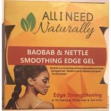 ALL I NEED NATURALLY EDGE GEL BAOBAB &amp; NETTLE 4OZ