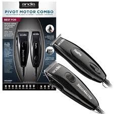 ANDIS PIVOT MOTOR COMBO CLIPPER / TRIMMER (BLACK)