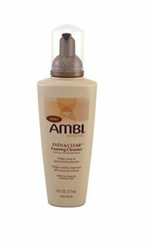 AMBI EVEN &amp; CLEAR FOAMING CLEANSER 6OZ