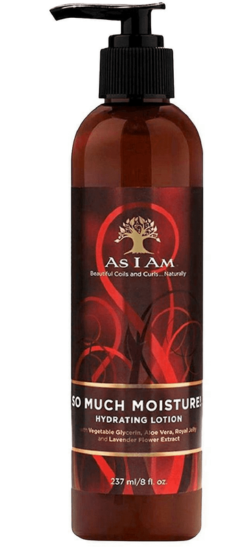 AS I AM SO MUCH MOISTURE HYDRATING LOTION 8OZ