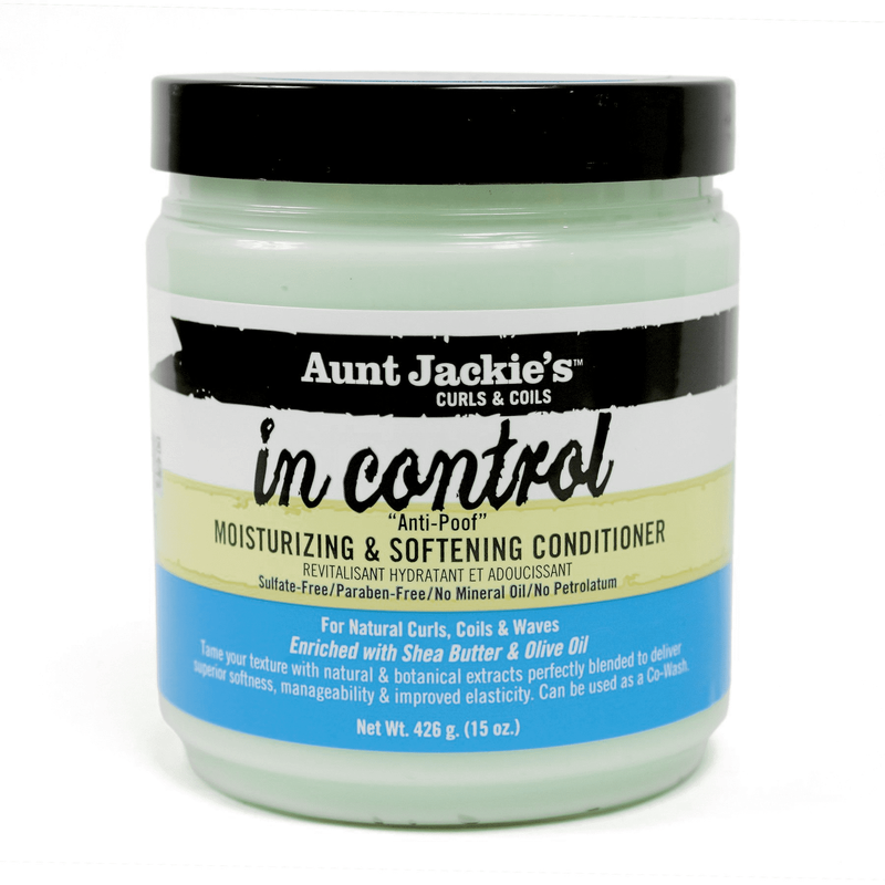 AUNT JACKIES IN CONTROL MOISTUIZING &amp; SOFTENING CONDITIONER 15OZ