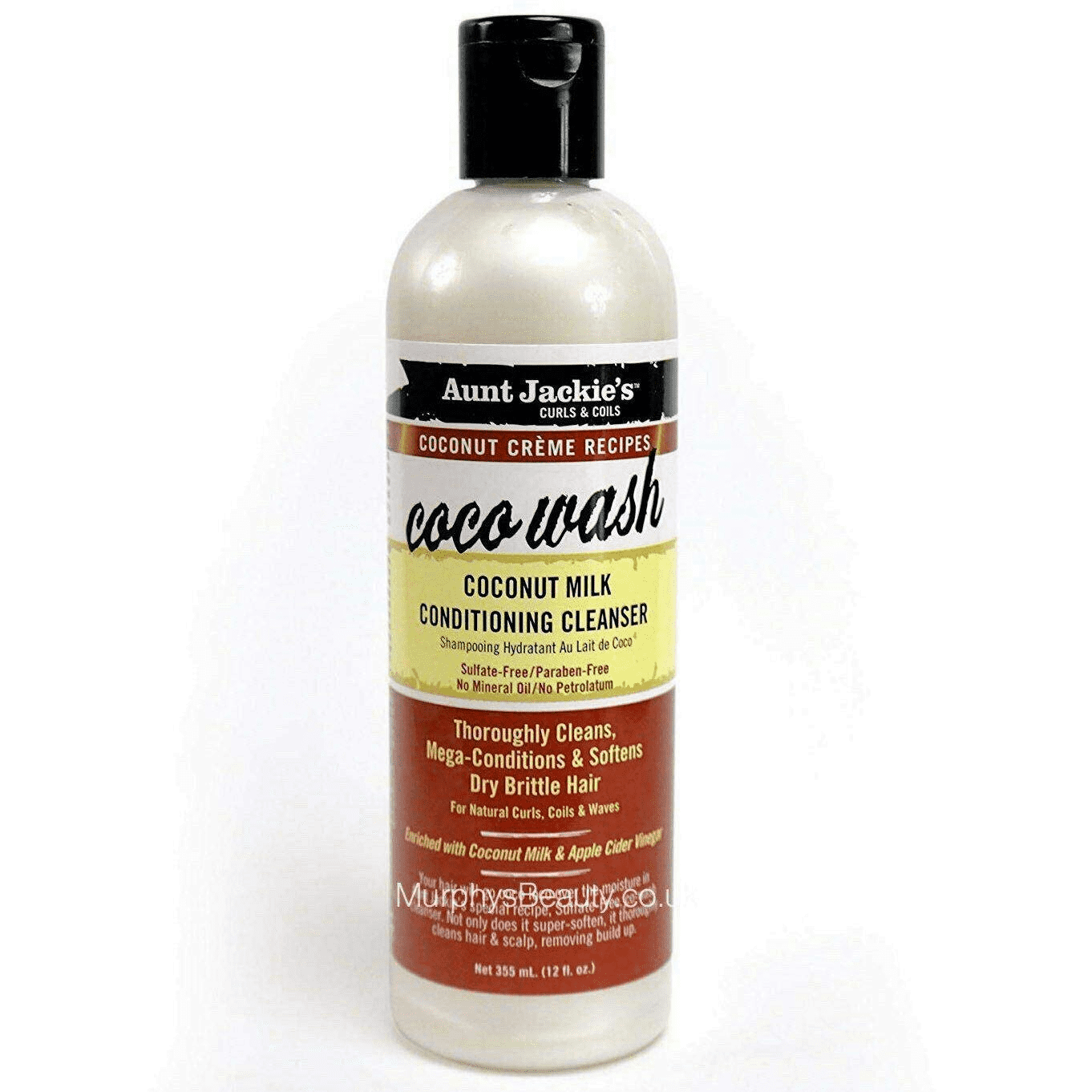 AUNT JACKIES COCONUT CREME COCO WASH CONDI CLEANSER 12OZ