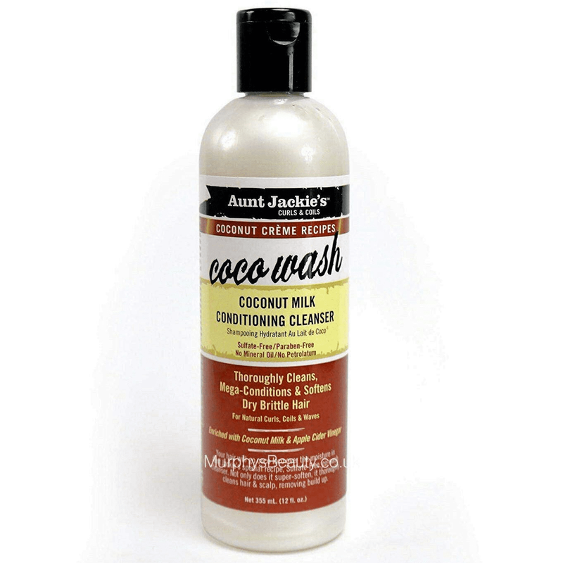 AUNT JACKIES COCONUT CREME COCO WASH CONDI CLEANSER 12OZ