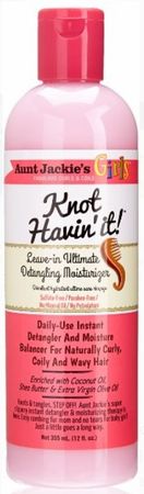 AUNT JACKIES GIRLS KNOT HAVIN' IT LEAVE-IN DETANGLING 12OZ