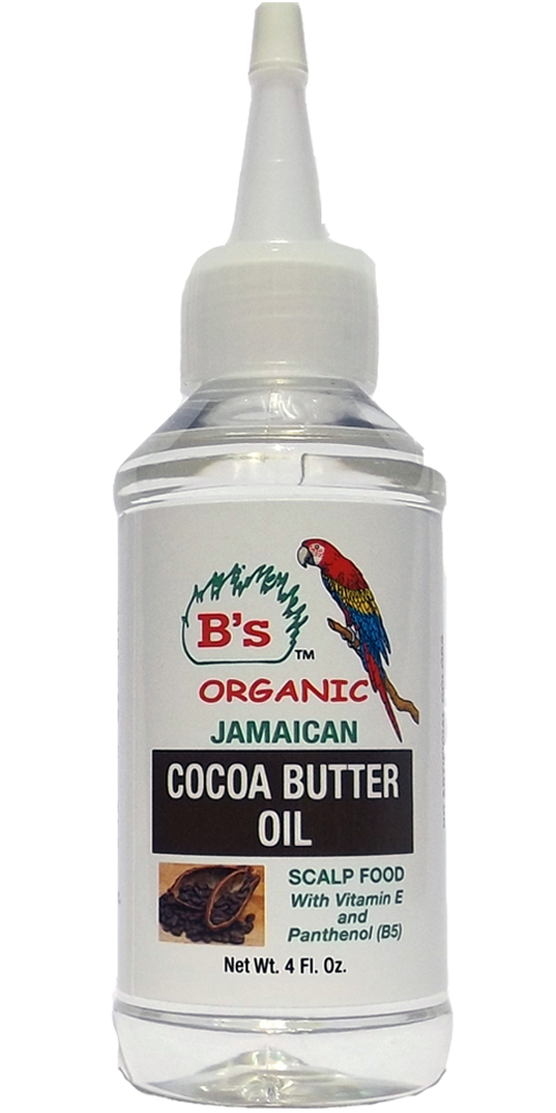 B'S ORGANIC COCOA BUTTER OIL 4OZ #3057