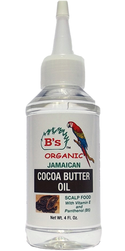 B'S ORGANIC COCOA BUTTER OIL 4OZ #3057