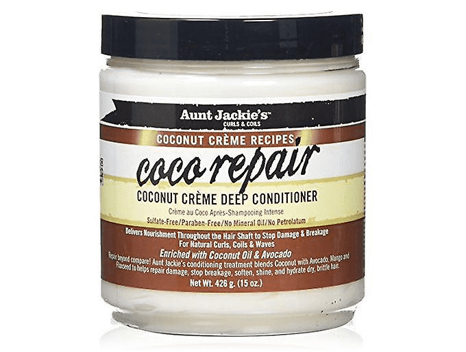 AUNT JACKIES COCONUT CREME COCO REPAIR DEEP CONDITIONER 15OZ