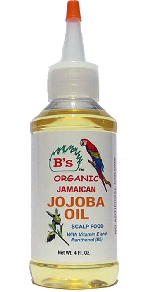 B'S ORGANIC JAMAICAN JOJOBA OIL 4OZ #3071