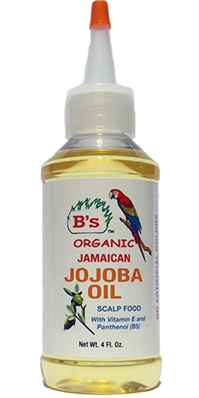 B'S ORGANIC JAMAICAN JOJOBA OIL 4OZ #3071