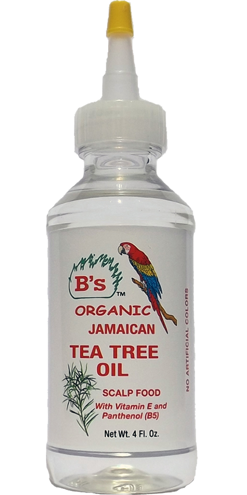 B'S ORGANIC JAMAICAN TEA TREE OIL 4OZ #3074